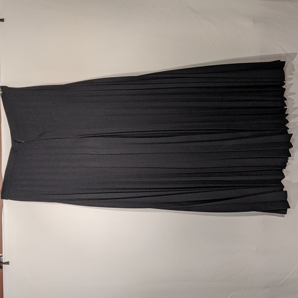 Vintage black polyester Palazzo pants - Picture 3 of 4